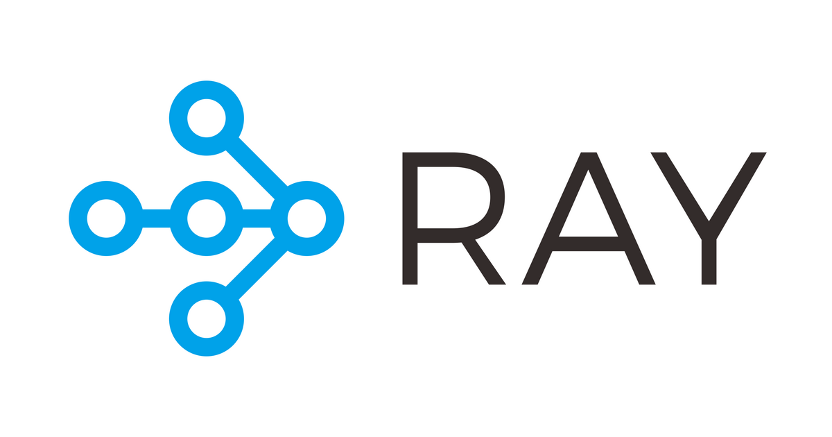 Ray logo from [GitHub](https://github.com/ray-project/ray)